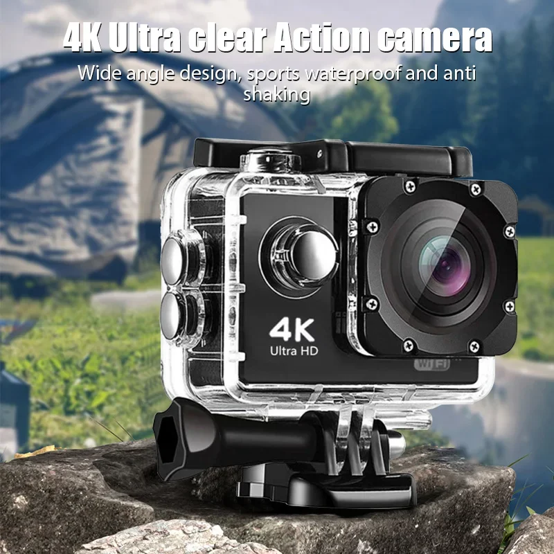 Garden Camera - 1080P Multifunctional Outdoor Riding Locomotive Sports