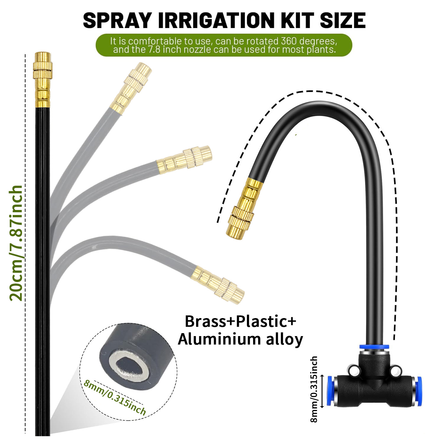 Garden 5/8mm PE Hose Sprayer K - Smart Garden System ulasan dan harga