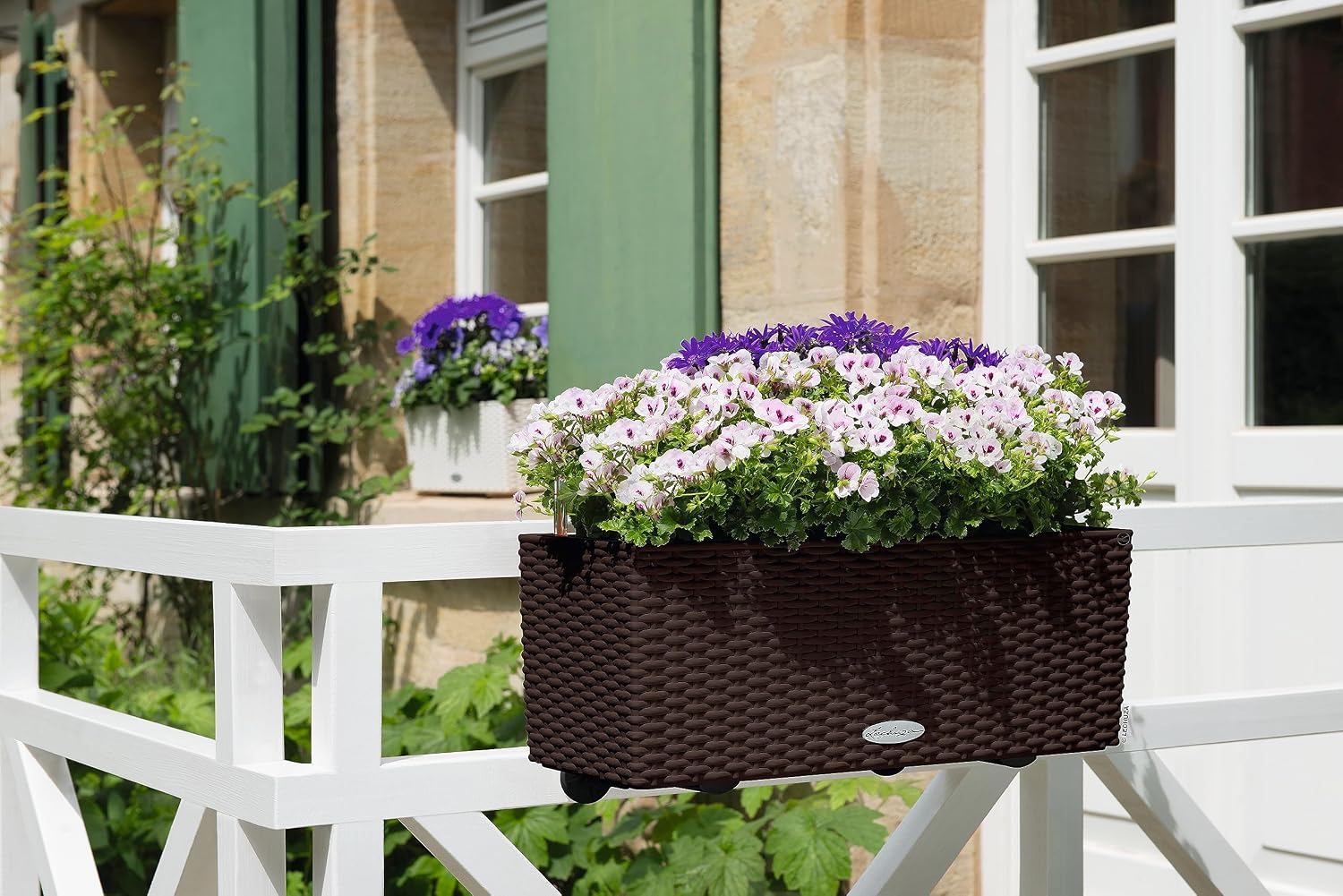 BALCONERA Cottage 50 Mocha, Se - Self Watering Planter ulasan dan harga