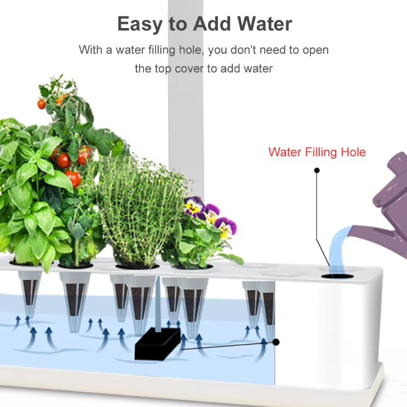 9 Pods Smart Hydroponics Growi - Smart Garden System ulasan dan harga