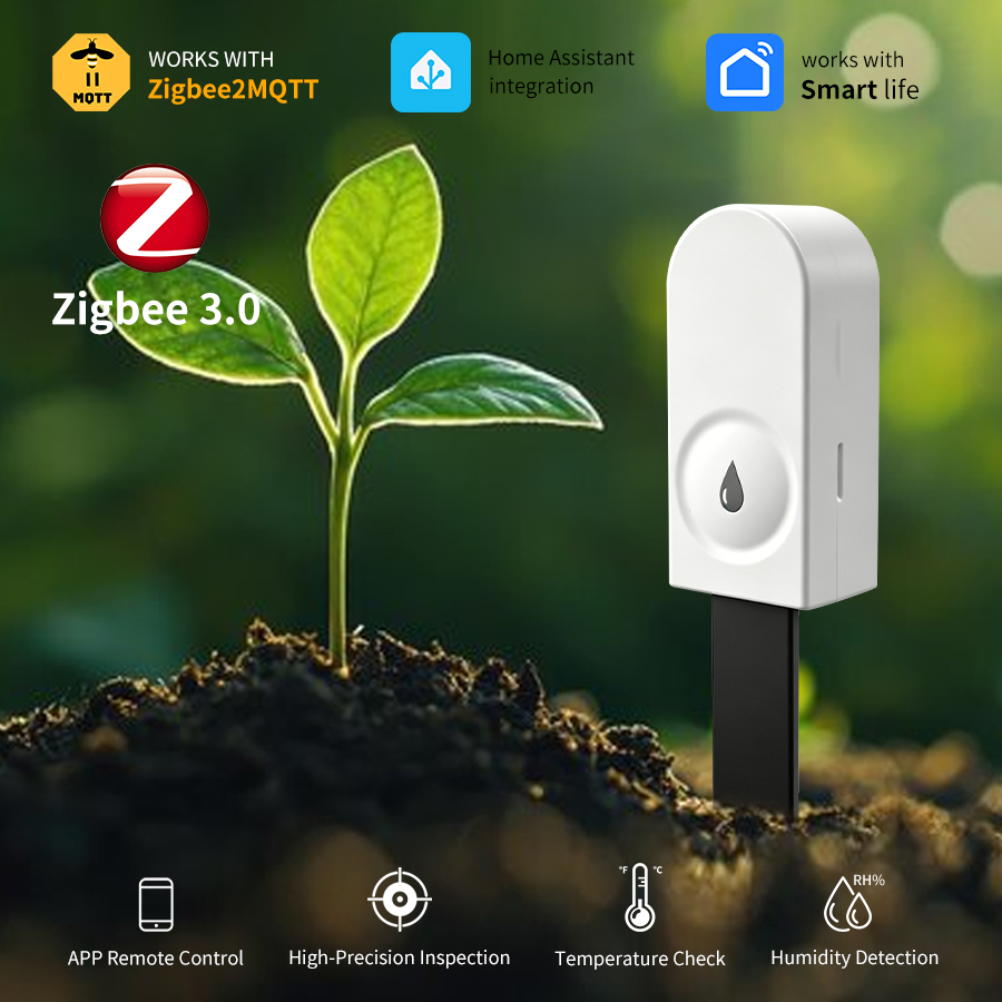Smart Zigbee 3.0 Soil Tester H - Plant Sensor ulasan dan harga