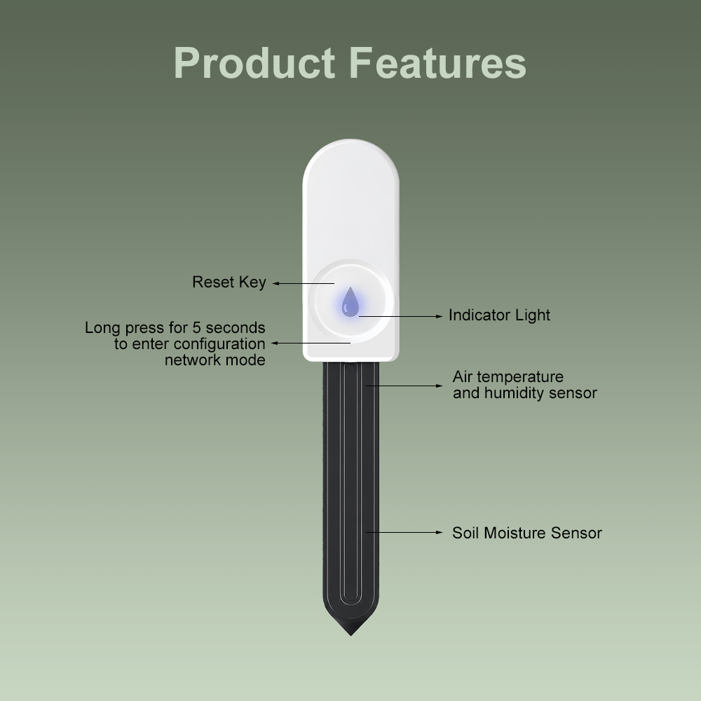 ZigBee Soil Moisture Tester Hu - Garden Camera ulasan dan harga