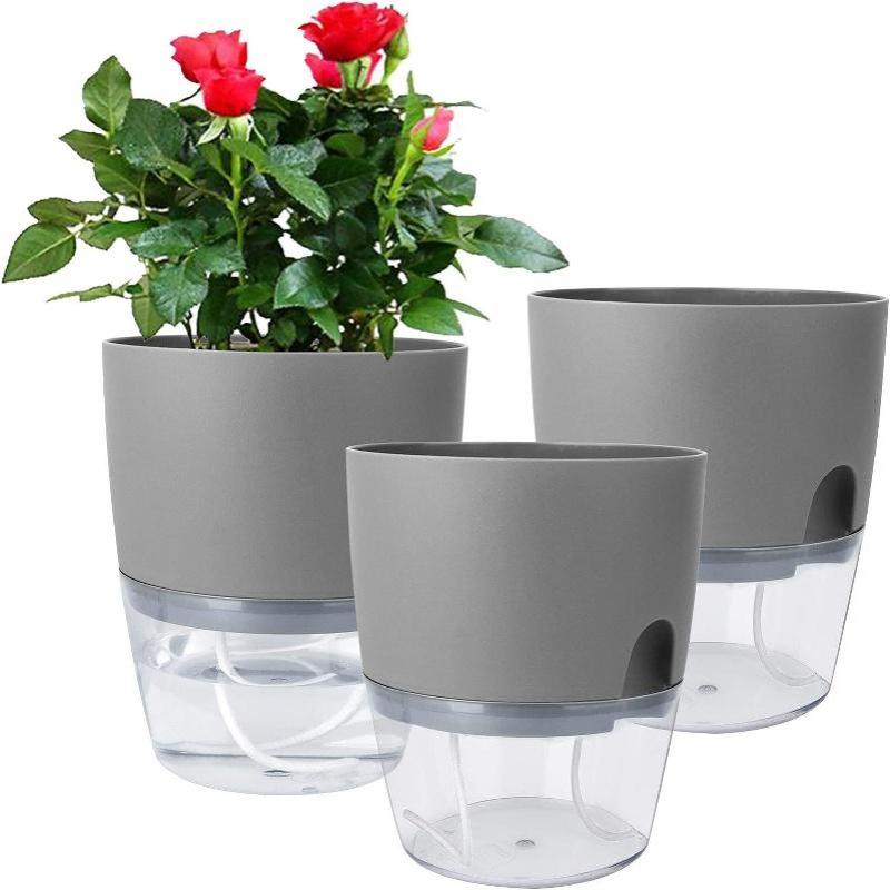 1Pcs Plastic Planters Transpar - Hydroponic Grow Pod ulasan dan harga