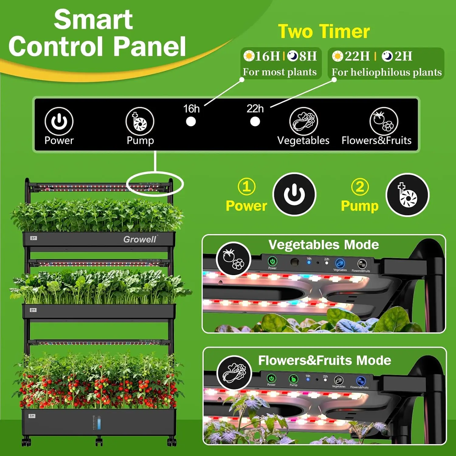 Large Hydroponics Growing Syst - Hydroponic Grow Pod ulasan dan harga
