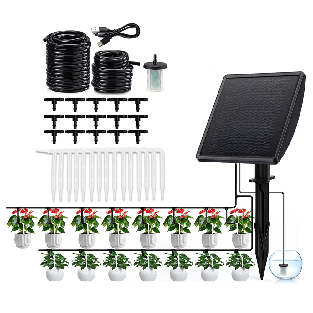 Solar Automatic Drip Irrigatio - Smart Garden System ulasan dan harga